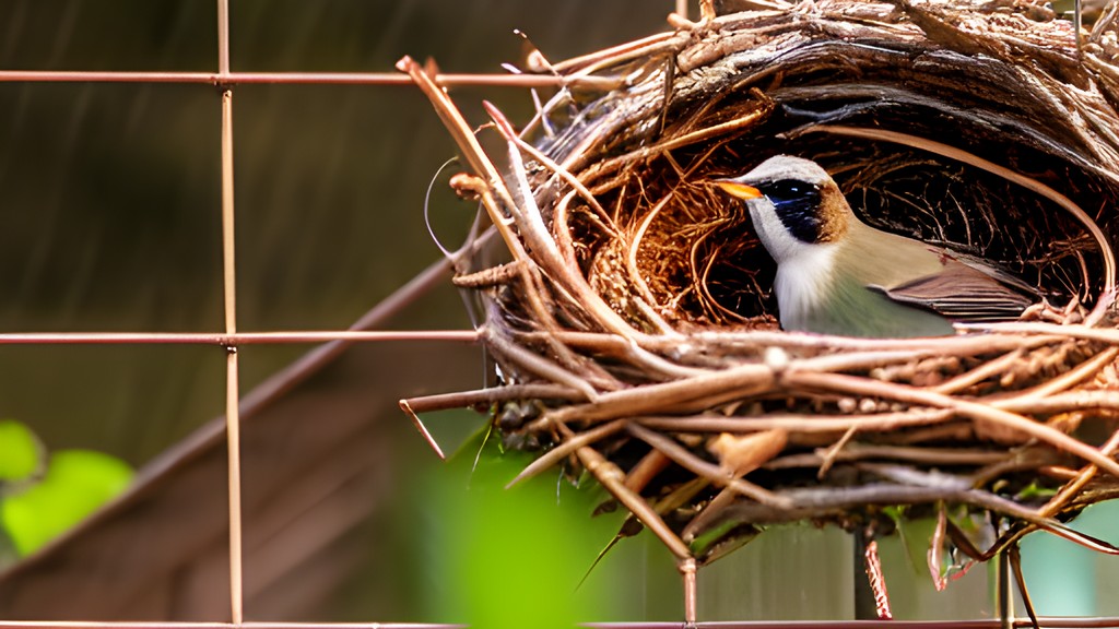 how to stop a bird from building a nest